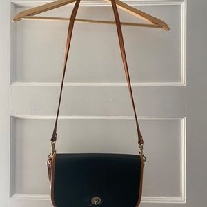 Genuine leather crossbody bag
